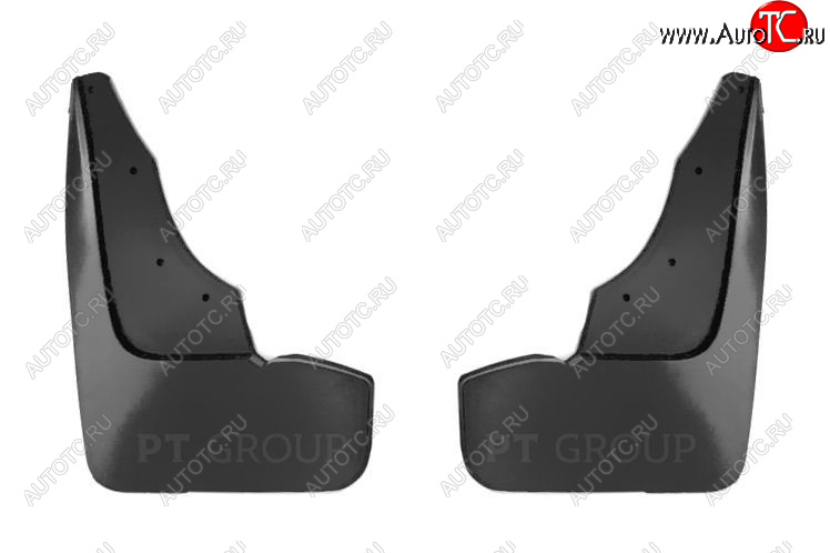 1 809 р. Брызговики Duster-Guard ПЕРЕДНИЕ широкие (2 шт.) RENAULT Duster 2012-2020  Renault Duster HS рестайлинг (2015-2021) (Передние)  с доставкой в г. Майкоп