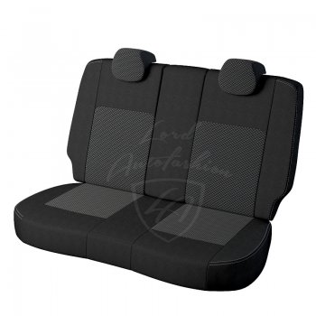 4 699 р. Чехлы для сидений Lord Autofashion Турин (жаккард, раздельная спинка)  Renault Duster  HS (2015-2021) рестайлинг (Черный, вставка Люкс-77)  с доставкой в г. Майкоп. Увеличить фотографию 2