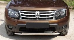 669 р. Реснички на фары RA Renault Duster HS дорестайлинг (2010-2015) (Неокрашенные)  с доставкой в г. Майкоп. Увеличить фотографию 2