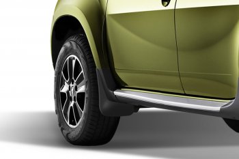 2 499 р. Брызговики Frosch Renault Duster HS дорестайлинг (2010-2015) (Передние)  с доставкой в г. Майкоп. Увеличить фотографию 2