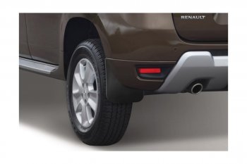 979 р. Брызговики Frosch (standart) Renault Duster HS дорестайлинг (2010-2015) (Задние)  с доставкой в г. Майкоп. Увеличить фотографию 2
