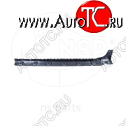 6 849 р. Пластиковый правый порог NSP Renault Duster HS рестайлинг (2015-2021) (Неокрашенный)  с доставкой в г. Майкоп