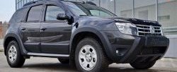 9 049 р. Накладки на арки крыльев Kart RS Nissan Terrano D10 дорестайлинг (2013-2016) (Неокрашенные)  с доставкой в г. Майкоп. Увеличить фотографию 2