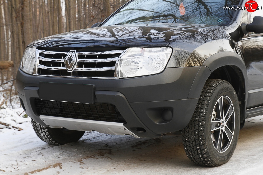 13 799 р. Расширители колесных арок с молдингами RA (комплект)  Renault Duster  HS (2010-2015) дорестайлинг (Поверхность шагрень)  с доставкой в г. Майкоп