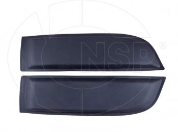 3 999 р. Молдинги дверей NSP Renault Duster HS дорестайлинг (2010-2015) (Неокрашенные)  с доставкой в г. Майкоп. Увеличить фотографию 2