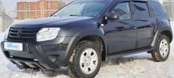 8 549 р. Накладка-кенгурятник Kart RS Renault Duster HS дорестайлинг (2010-2015) (Неокрашенная)  с доставкой в г. Майкоп. Увеличить фотографию 3