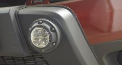 8 549 р. Накладка-кенгурятник Kart RS Renault Duster HS дорестайлинг (2010-2015) (Неокрашенная)  с доставкой в г. Майкоп. Увеличить фотографию 4