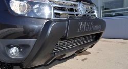 8 549 р. Накладка-кенгурятник Kart RS Renault Duster HS дорестайлинг (2010-2015) (Неокрашенная)  с доставкой в г. Майкоп. Увеличить фотографию 5