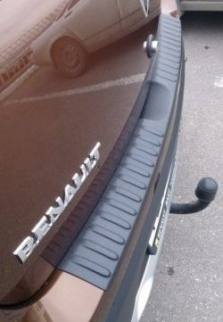 1 549 р. Накладка на задний бампер Ralex Tuning Renault Duster HS дорестайлинг (2010-2015)  с доставкой в г. Майкоп. Увеличить фотографию 4