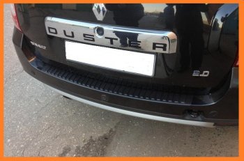 1 089 р. Накладка защитная на задний бампер Yuago Renault Duster HS дорестайлинг (2010-2015)  с доставкой в г. Майкоп. Увеличить фотографию 2