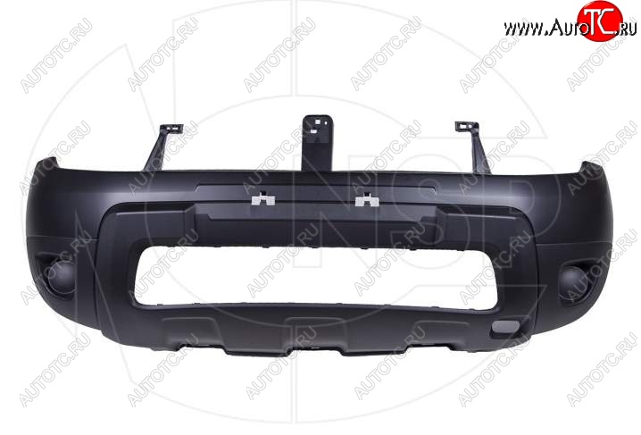 7 699 р. Передний бампер NSP Renault Duster HS дорестайлинг (2010-2015) (без отверстий под ПТФ, Неокрашенный)  с доставкой в г. Майкоп