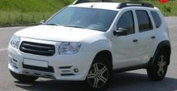15 999 р. Передний бампер Sport Renault Duster HS дорестайлинг (2010-2015) (Неокрашенный)  с доставкой в г. Майкоп. Увеличить фотографию 2