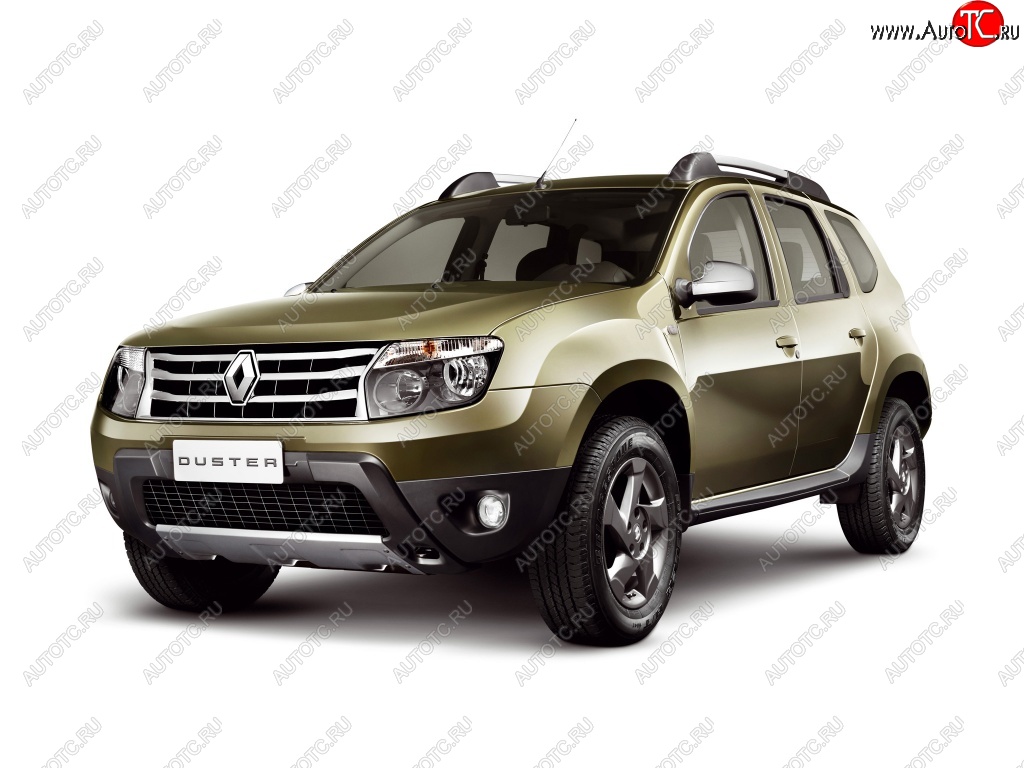 5 999 р. Передний бампер Стандартный (с отверстиями под ПТФ) Renault Duster HS дорестайлинг (2010-2015) (Неокрашенный)  с доставкой в г. Майкоп