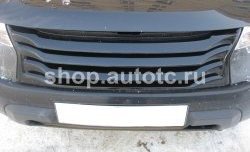 3 199 р. Решётка радиатора MT Renault Duster HS дорестайлинг (2010-2015) (Неокрашенная)  с доставкой в г. Майкоп. Увеличить фотографию 5