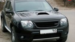 4 399 р. Решётка радиатора Next №2 Renault Duster HS рестайлинг (2015-2021) (Неокрашенная)  с доставкой в г. Майкоп. Увеличить фотографию 2
