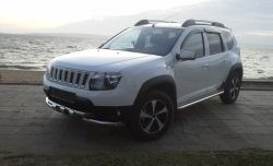 3 299 р. Решётка радиатора Sport Renault Duster HS рестайлинг (2015-2021) (Неокрашенная)  с доставкой в г. Майкоп. Увеличить фотографию 5