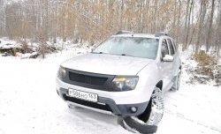 899 р. Реснички на фары DM-Style Renault Duster HS дорестайлинг (2010-2015) (Неокрашенные)  с доставкой в г. Майкоп. Увеличить фотографию 4