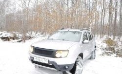 899 р. Реснички на фары DM-Style Renault Duster HS дорестайлинг (2010-2015) (Неокрашенные)  с доставкой в г. Майкоп. Увеличить фотографию 5