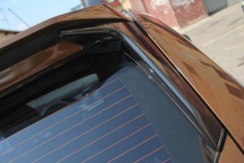 16 449 р. Спойлер Артформ Альбатрос Renault Duster HS дорестайлинг (2010-2015) (Цвет: белый лед)  с доставкой в г. Майкоп. Увеличить фотографию 2