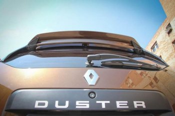 16 449 р. Спойлер Артформ Альбатрос Renault Duster HS дорестайлинг (2010-2015) (Цвет: белый лед)  с доставкой в г. Майкоп. Увеличить фотографию 3