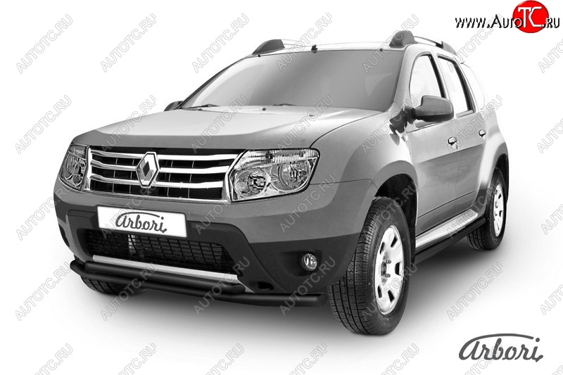6 389 р. Обвес переднего бампера Arbori Renault Duster HS дорестайлинг (2010-2015)  с доставкой в г. Майкоп