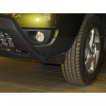 829 р. Брызговики переднего бампера Дастер гард Renault Duster HS рестайлинг (2015-2021)  с доставкой в г. Майкоп. Увеличить фотографию 2
