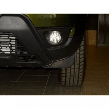 829 р. Брызговики переднего бампера Дастер гард Renault Duster HS рестайлинг (2015-2021)  с доставкой в г. Майкоп. Увеличить фотографию 4