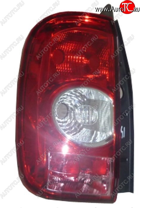 1 599 р. Левый фонарь SAT Renault Duster HS дорестайлинг (2010-2015)  с доставкой в г. Майкоп