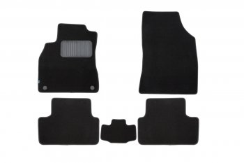Коврики в салон Klever Premium (текстиль) Renault Fluence дорестайлинг (2010-2012) (Черный)