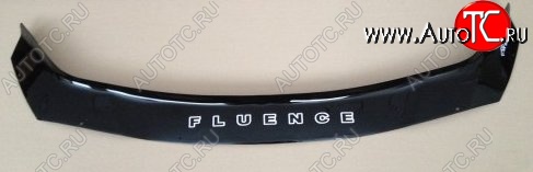 1 049 р. Дефлектор капота Russtal Renault Fluence дорестайлинг (2010-2012)  с доставкой в г. Майкоп