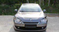 999 р. Реснички RA на фары дорестайлинг Renault Fluence дорестайлинг (2010-2012) (Неокрашенные)  с доставкой в г. Майкоп. Увеличить фотографию 2
