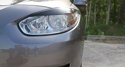 999 р. Реснички RA на фары дорестайлинг Renault Fluence дорестайлинг (2010-2012) (Неокрашенные)  с доставкой в г. Майкоп. Увеличить фотографию 3