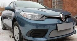1 539 р. Сетка на бампер Russtal (хром) Renault Fluence дорестайлинг (2010-2012)  с доставкой в г. Майкоп. Увеличить фотографию 3