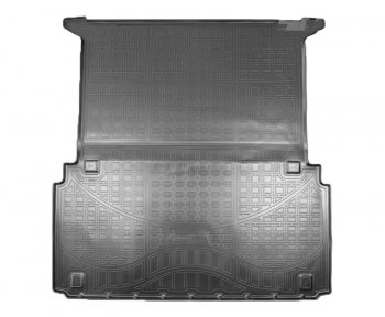 Коврик в багажник Norplast Unidec (грузовой) Renault Kangoo  KW0 (2008-2016) дорестайлинг, рестайлинг (Цвет: черный)
