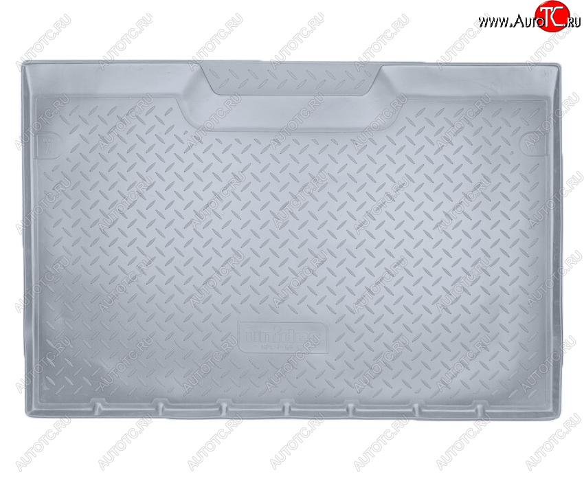 2 189 р. Коврик багажника Norplast Unidec  Renault Kangoo  KW0 (2008-2016) дорестайлинг, рестайлинг (Цвет: серый)  с доставкой в г. Майкоп