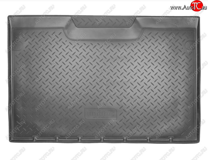 1 779 р. Коврик в багажник Norplast Unidec Renault Kangoo KW0 дорестайлинг (2008-2013) (Цвет: черный)  с доставкой в г. Майкоп