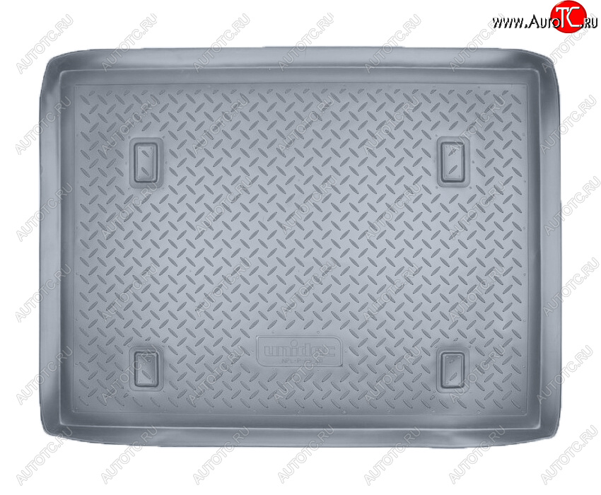 2 189 р. Коврик багажника Norplast Unidec  Renault Kangoo  KC (1997-2007) 1- дорестайлинг, рестайлинг (Цвет: серый)  с доставкой в г. Майкоп