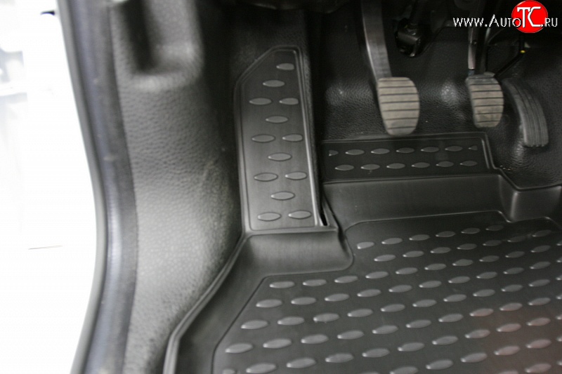 2 349 р. Коврики в салон Element 4 шт. (полиуретан) Renault Kangoo KW0 дорестайлинг (2008-2013)  с доставкой в г. Майкоп