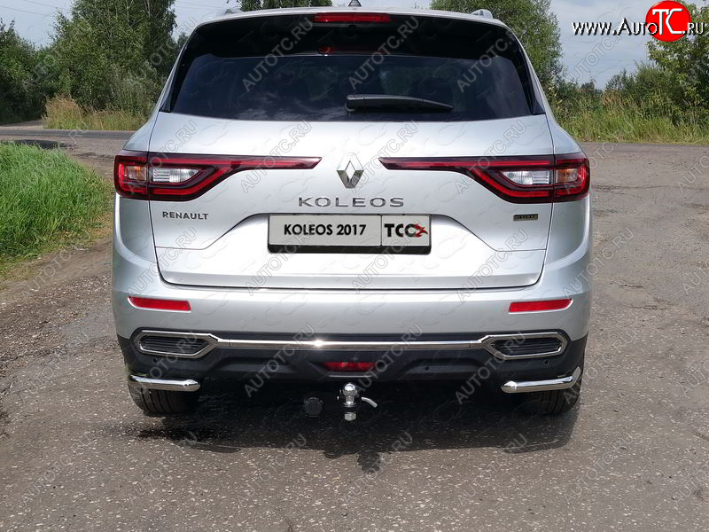 9 799 р. Фаркоп (тягово-сцепное устройство) TCC  Renault Koleos  2 (2016-2025) (Оцинкованный, шар E)  с доставкой в г. Майкоп