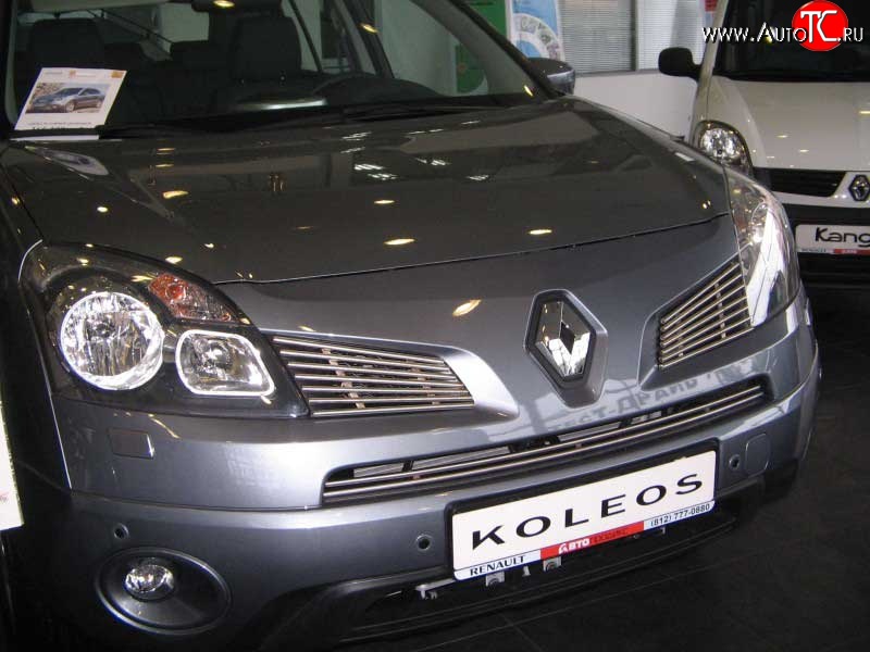 6 199 р. Декоративная вставка воздухозаборника Berkut Renault Koleos Phase 1 (2007-2011)  с доставкой в г. Майкоп