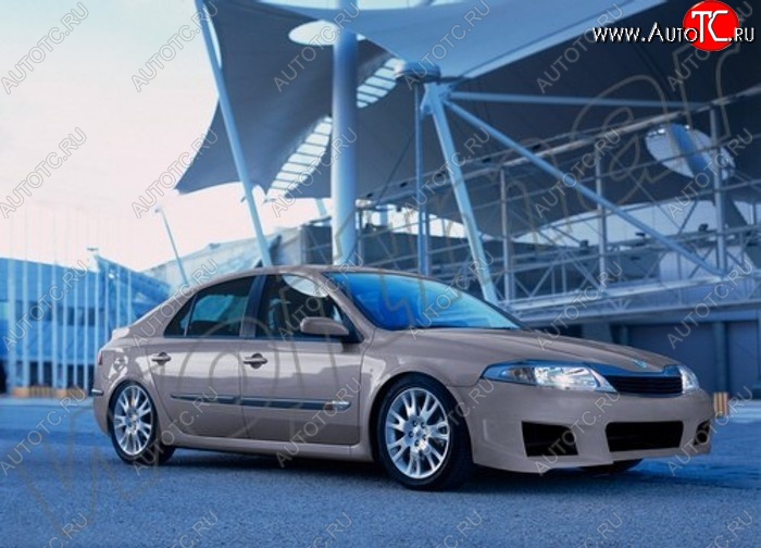 28 999 р. Передний бампер Rieger Renault Laguna 2 X74 лифтбэк дорестайлинг (2000-2005)  с доставкой в г. Майкоп
