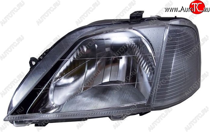 2 399 р. Левая фара SAT (хрусталь, с корректором) Renault Logan 1 дорестайлинг (2004-2010)  с доставкой в г. Майкоп