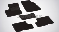 Износостойкие коврики в салон SeiNtex Premium LUX 4 шт. (ворсовые) Renault Logan  1 (2004-2016) дорестайлинг, рестайлинг