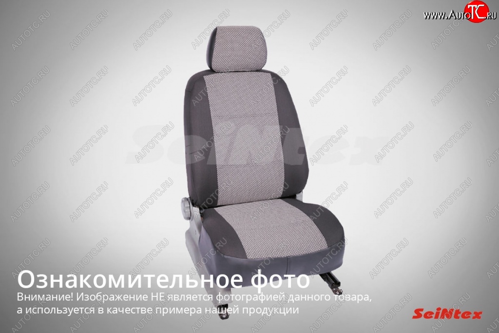 4 999 р. Чехлы на сиденья SeiNtex (сплошная спинка) Renault Logan 1 дорестайлинг (2004-2010)  с доставкой в г. Майкоп