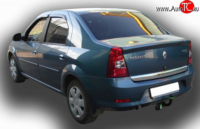 153 999 р. Фаркоп Лидер Плюс Renault Logan 1 дорестайлинг (2004-2010) (Без электропакета)  с доставкой в г. Майкоп
