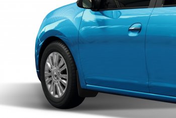 4 799 р. Брызговики передние Frosch Renault Logan 1 рестайлинг (2010-2016)  с доставкой в г. Майкоп. Увеличить фотографию 2
