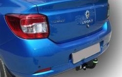 153 999 р. Фаркоп Лидер Плюс Renault Logan 2 дорестайлинг (2014-2018) (Без электропакета)  с доставкой в г. Майкоп. Увеличить фотографию 3