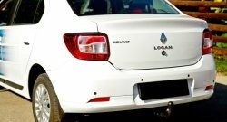 519 р. Реснички задних фонарей RA Renault Logan 2 дорестайлинг (2014-2018) (Неокрашенные)  с доставкой в г. Майкоп. Увеличить фотографию 4