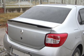 7 749 р. Лип спойлер Yuago Renault Logan Stepway (2018-2025) (неокрашенный)  с доставкой в г. Майкоп. Увеличить фотографию 6