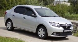 2 169 р. Защитная сетка в нижнюю часть бампера RA Renault Logan 2 дорестайлинг (2014-2018)  с доставкой в г. Майкоп. Увеличить фотографию 2